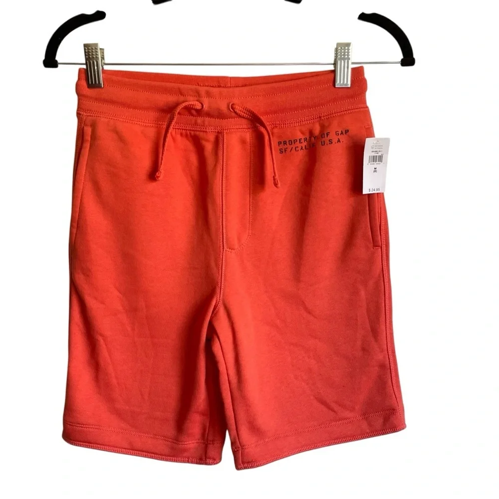 GAP Kids Vibrant Coral‎ Athletic Shorts NWT